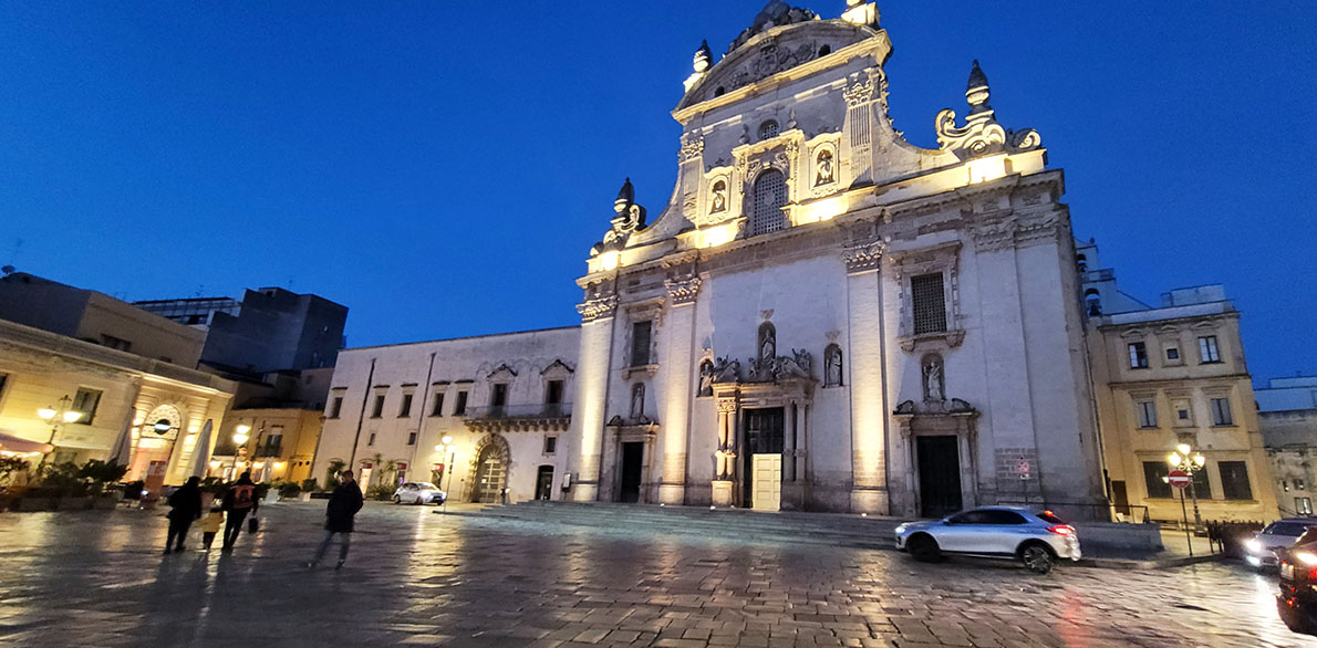 Church in Galatina Italy